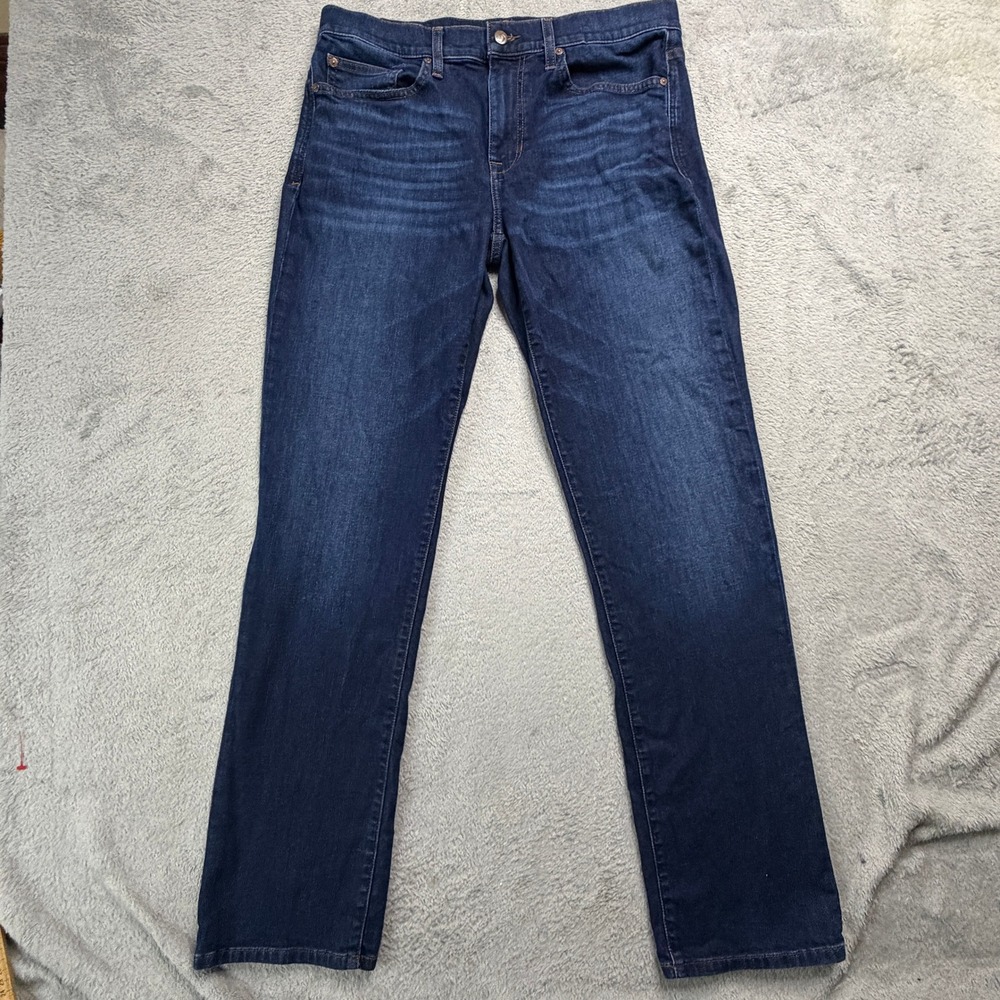 Joes Jeans The Charlie High Rise Skinny Dark Wash Denim Blue W34 CL 138